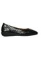 25142220 Black Crocodile Genuine Leather Shoes