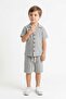 Bürümcük Shirt Shorts 2-Piece Set - 4