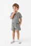 Striped Shorts T-Shirt 2-Piece Set - 4