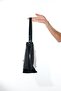 5945 Black Patent Leather Print Women's Shoulder Bag - 4