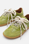 Mocha Hakiki Deri Sneaker - 4