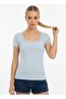 26016 Women's Lace Detailed Square Neck Modal Knitted Blouse - 3