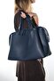 1206 Navy Blue Floter Women's Shoulder Bag - 4