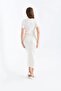 10168 Premium Yarn Blouse Long Slit Skirt Camisole Bottom Top Knitwear Set - 6
