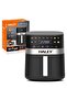 7L Air Fryer 2000W Digital Touch Large Capacity Oil Free Fast Cooking Black - 6
