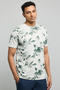 Printed T-Shirt with Crew Neck and Short Sleeves - 4