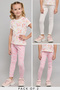 Printed Leggings with Elastic Waist