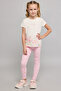 Floral Print T-Shirt with Crew Neck and Short Sleeves - 4