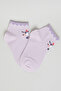 3 Pack Patterned Ankle Socks - 3