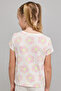 Printed T-Shirt with Crew Neck and Short Sleeves - 6