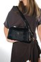1802 Black Print Patent Leather Women's Crossbody Bag - 2