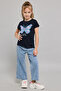 Printed T-Shirt with Crew Neck and Short Sleeves - 3