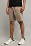 Solid Active Shorts with Elastic Waist - 3