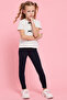 Polka Dots Top with Crew Neck and Short Sleeves - 3
