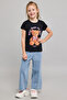 Printed T-Shirt with Crew Neck and Short Sleeves - 2
