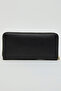 Textured Zippered Wallet - 3
