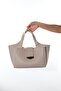 4004 Beige Floter Women's Shoulder Bag - 5