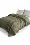 Sirus Double Jacquard Pique, 100% Cotton Jacquard Woven (240X260 cm) Khaki - 2