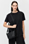Women's Oval Cut Soft Textured T-Shirt
