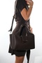 4004 Brown Floter Women's Shoulder Bag - 4