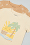 2 Pack Printed T-Shirts with Short Sleeves - 4