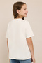 Embellished T-Shirt with Crew Neck and Short Sleeves - 4