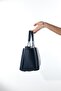 4004 Navy Blue Floter Women's Shoulder Bag - 5