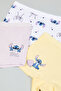 3 Pack Stitch Print Boyshorts - 5