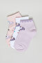 3 Pack Patterned Ankle Socks