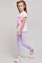 Solid Leggings with Elastic Waist - 2