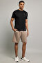 Solid Active Shorts with Elastic Waist - 2