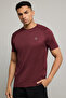 Logo Detail Active T-Shirt with Crew Neck and Short Sleeves - 5