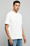 Embossed Print T-Shirt with Crew Neck and Short Sleeves - 5