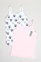2 Pack Minnie Mouse Print Camisoles