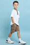 Solid Shorts with Drawstring Waist - 2