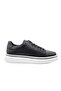 23064 Genuine Leather Black Men's Casual Shoes