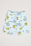 Printed T-Shirt and Shorts Set - 3