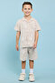 Jacquard Shirt and Shorts Set - 4