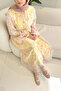 Aurora Floral Chiffon Dress - Pink - 7