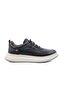 23145 Genuine Leather Black Men's Casual Shoes