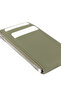 Mpcuz 101 Women's Unisex, Genuine Leather, Wallet Card Holder Khaki - 3