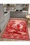 Sdt Retro Village Life Themed Nostalgic Woven Base Decorative Carpet Sdt607 - 2