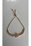 Flower Detailed Zircon Stone Adjustable Elevator Bracelet with Gold & Silver Color Options - 2