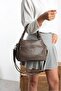 Women's 5-Compartment Quality Soft Leather Multi-Compartment Hand Shoulder Crossbody Bag Width 28 Length 19 cm 745 - 2