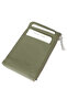 Mpcuz 101 Women's Unisex, Genuine Leather, Wallet Card Holder Khaki