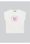 United Colors of "Super Girls 65" White with Sequin Detail