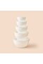Loop 5-Piece Storage Container Set - White