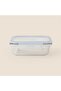 Kitchen Olea Glass Storage Container - Transparent - 640 ml