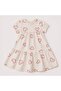 Girl's Heart Patterned Summer Dress - 2