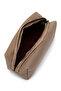 Zc254 Buzi Fabric Women's Makeup Bag Dark Mink - 4